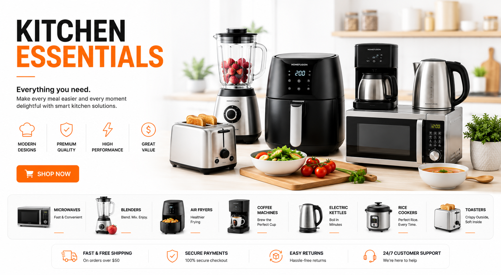 Kitchen appliances
