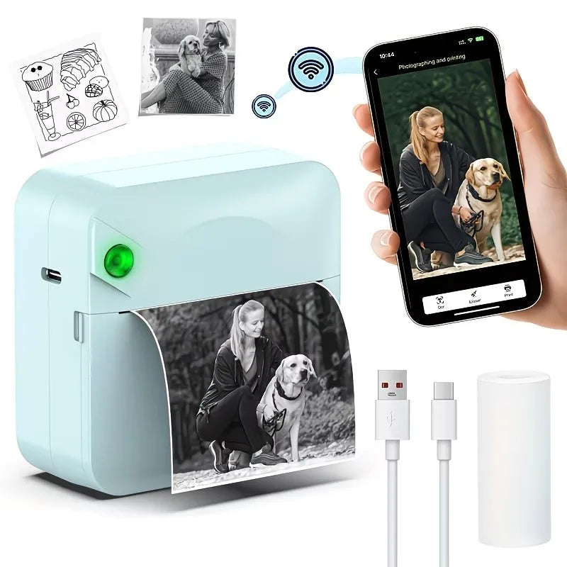 Portable Mini Sticker Printer(Thermal Printer)