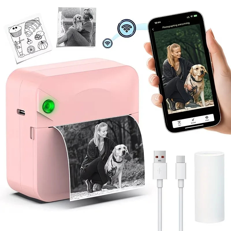 Portable Mini Sticker Printer(Thermal Printer)