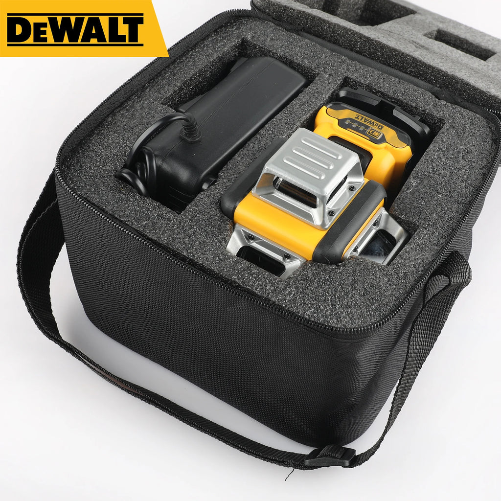 Dewalt DW089LG 12-Line Green Beam Laser Level - 360° 3-Side Coverage, 12V Li-Ion.