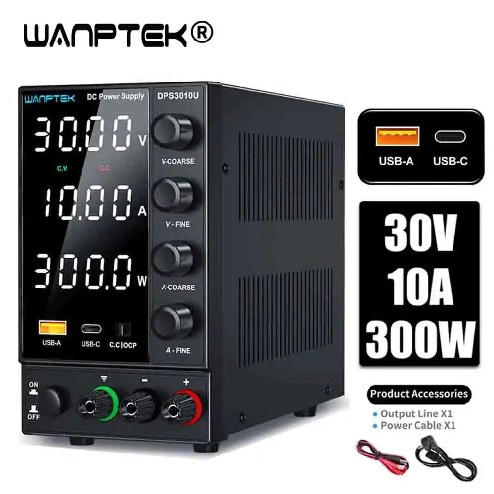 Adjustable DC  30V 5A 10A 60V 120V 3A LCD Power Supply regulator