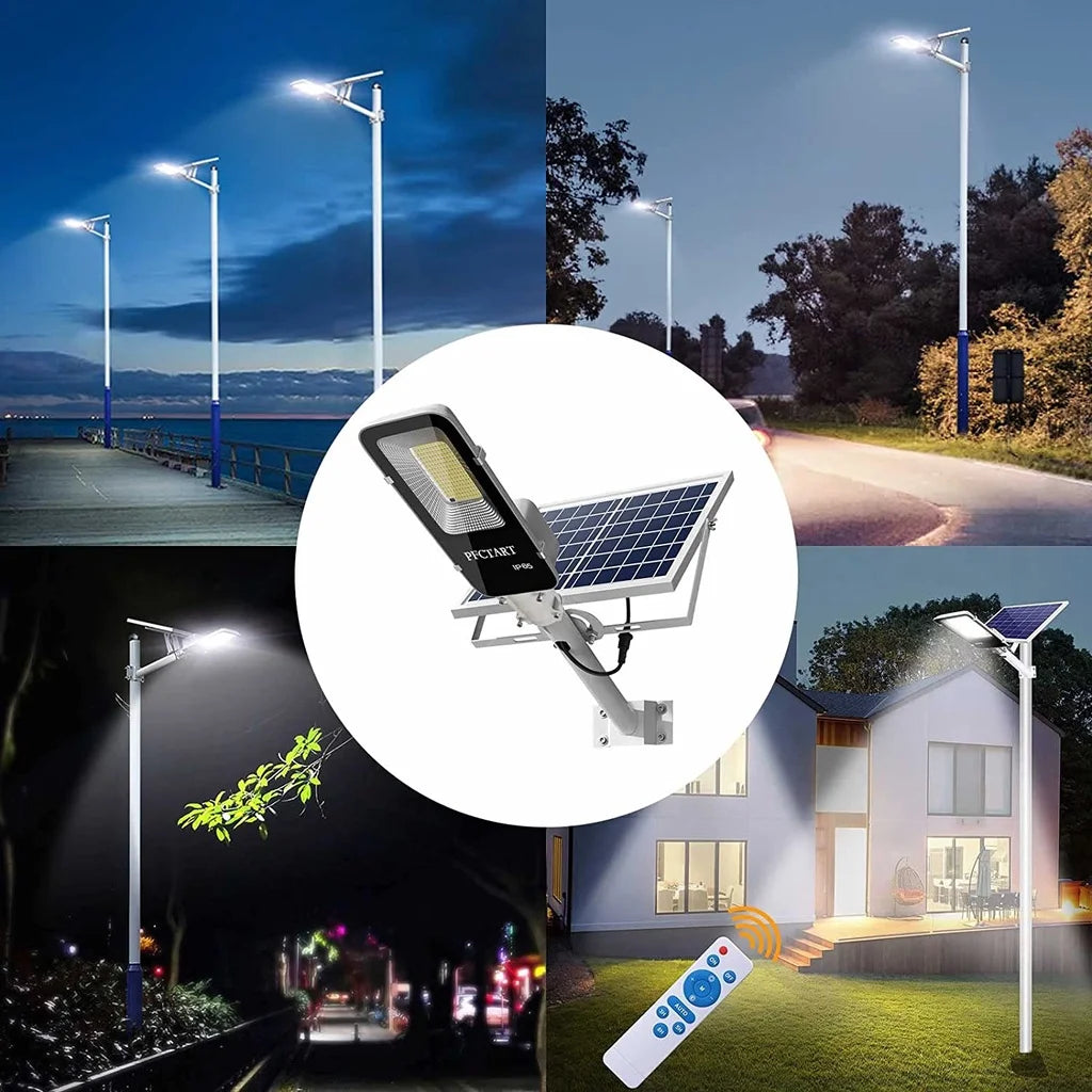 200W  Waterproof GPowerful Solar Light 6000mah