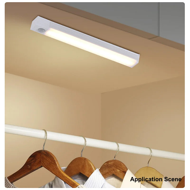 Wireless USB Rechargeable Motion Sensor LED  Induction Night Light