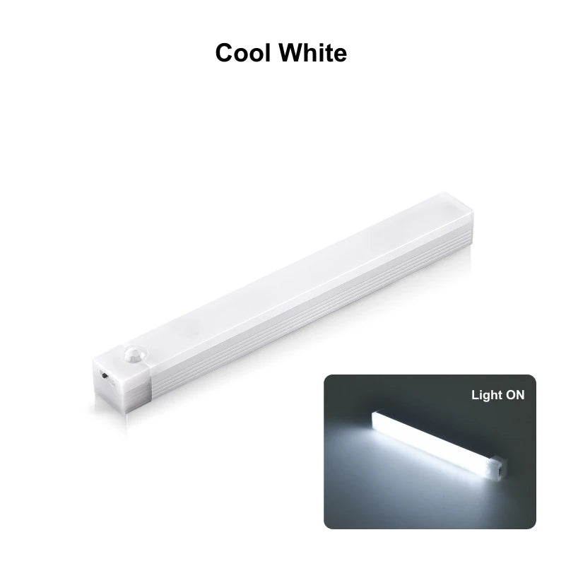 Wireless USB Rechargeable Motion Sensor LED  Induction Night Light
