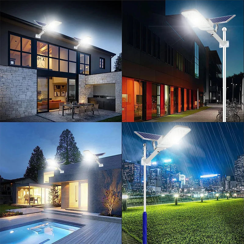 200W  Waterproof GPowerful Solar Light 6000mah