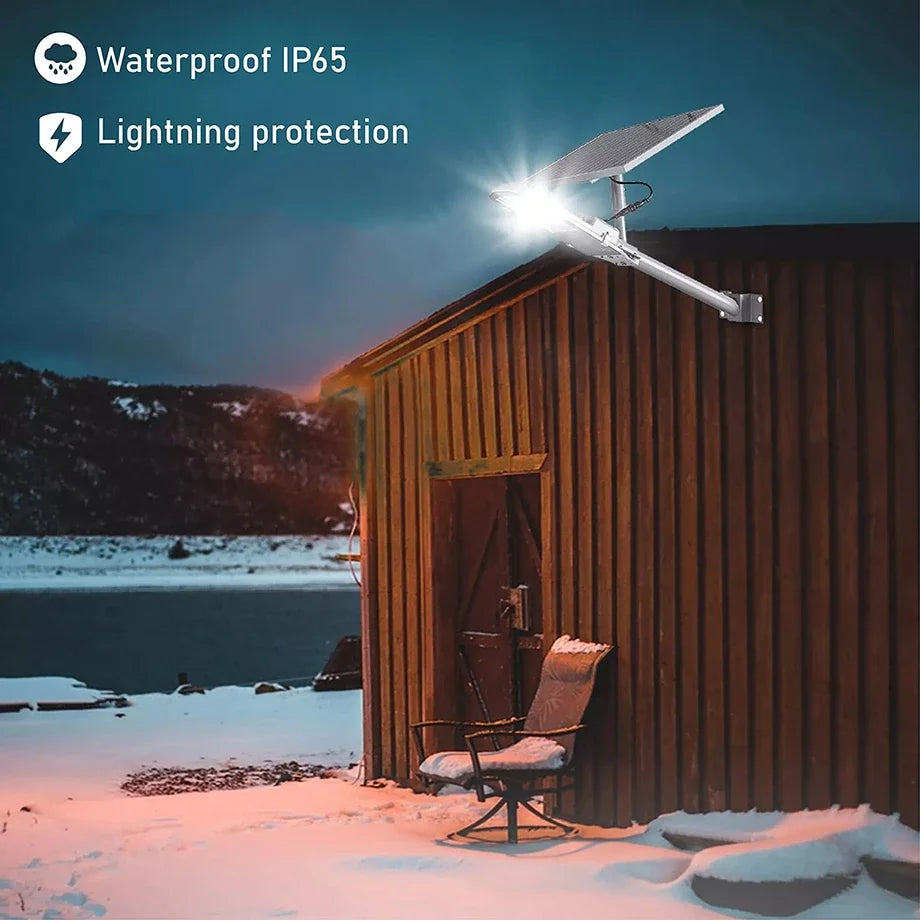 200W  Waterproof GPowerful Solar Light 6000mah