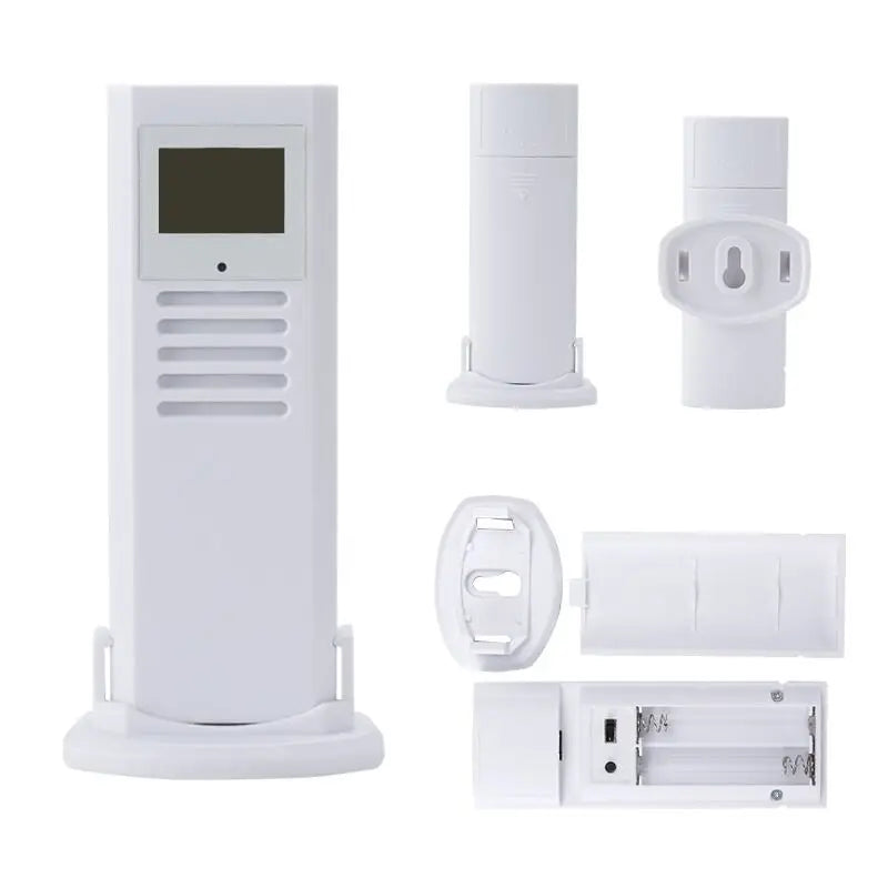 Wireless Weather Station Indoor/Outdoor Thermometer & Digital Hygrometer With 3pcs Remote Sensors