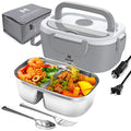 65W 1.5L Portable Electric Lunch Box Food Heater for Car Or Home - Leak Proof