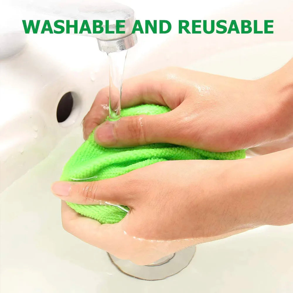 Telescopic Car  Windshield Cleaning Brush Set Microfiber Window Cleaner Scraping Mist Eliminator
