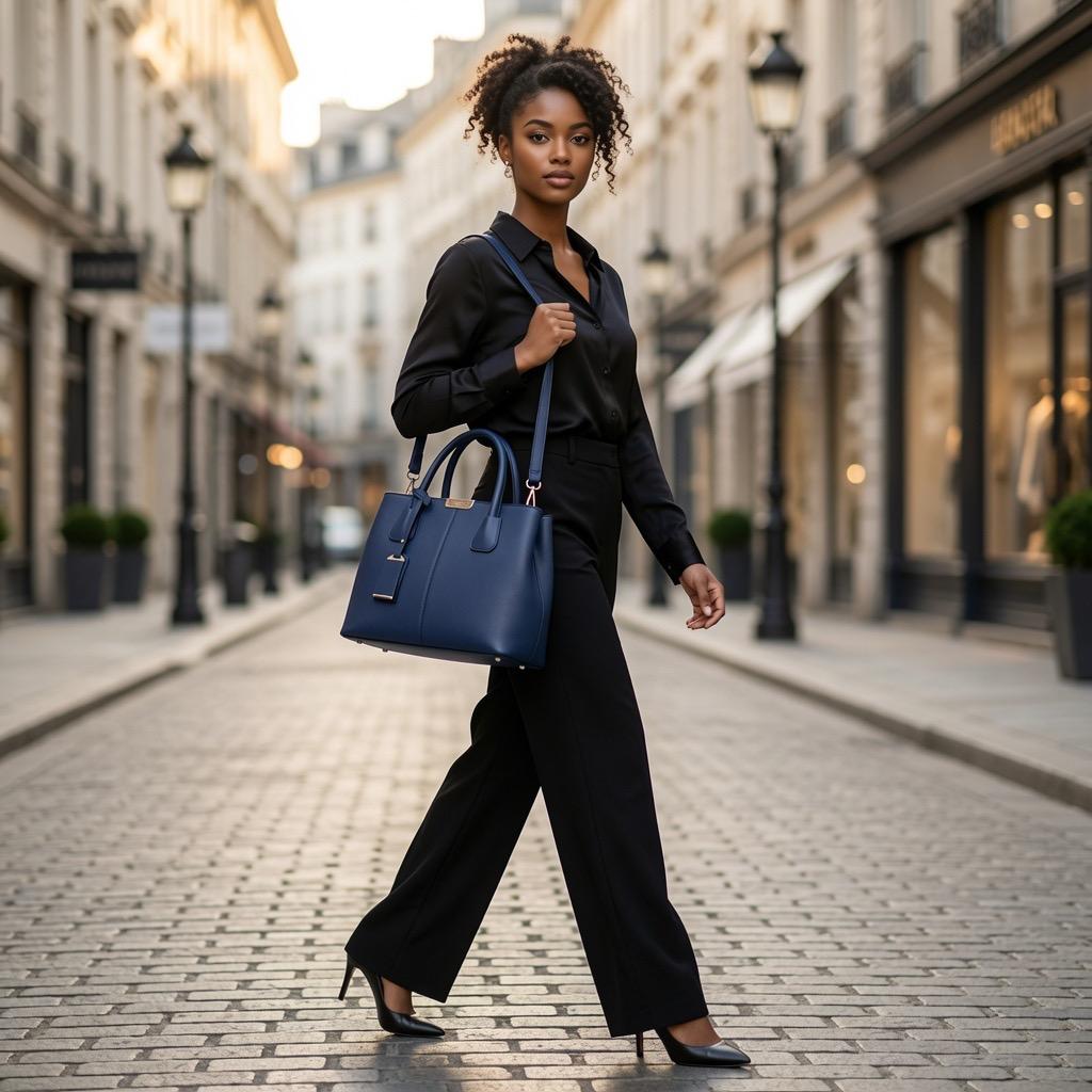 Premium Structured Tote Bag – Elegant Everyday Handbag for Work, Travel & Casual Wear
